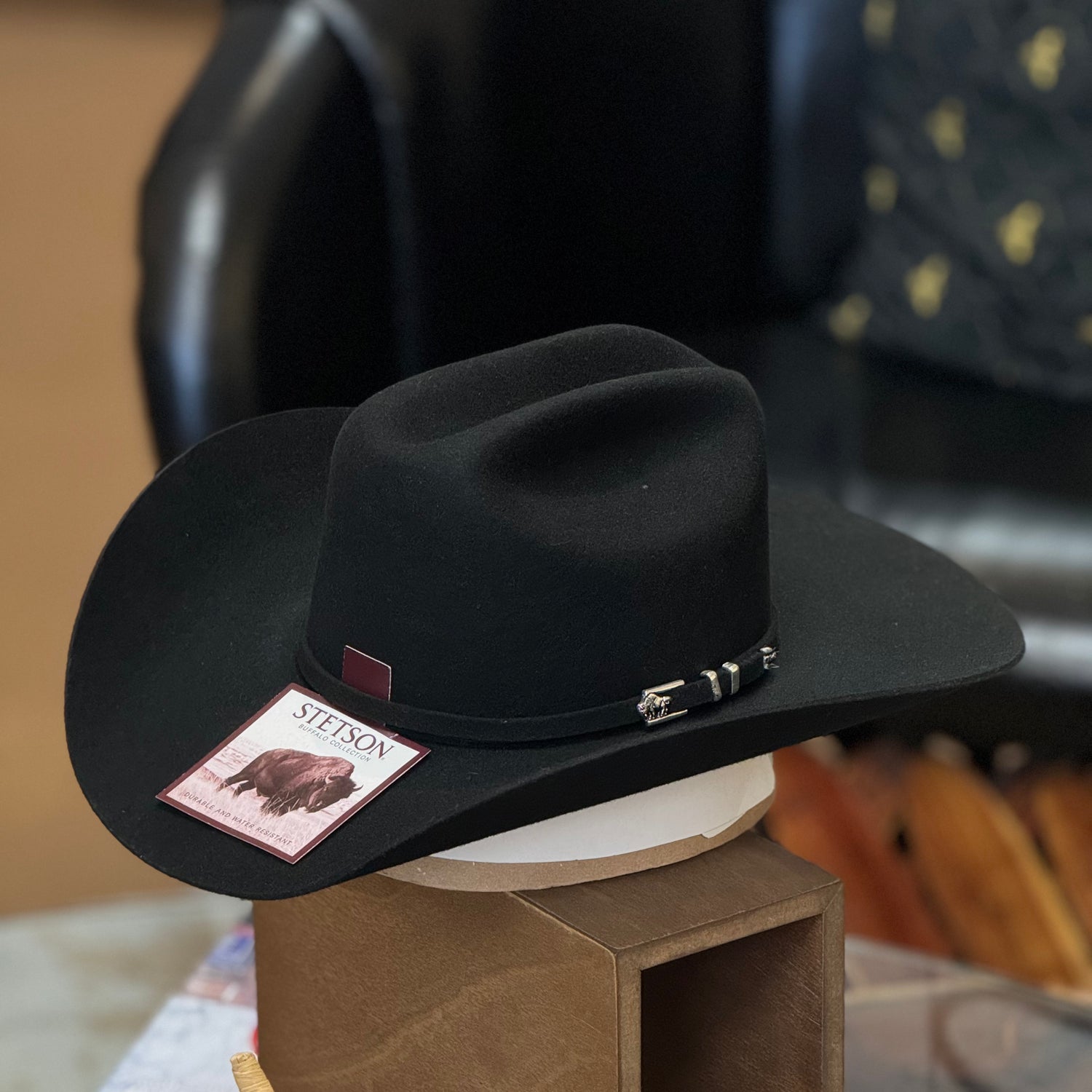 STETSON APACHE 4X BLACK