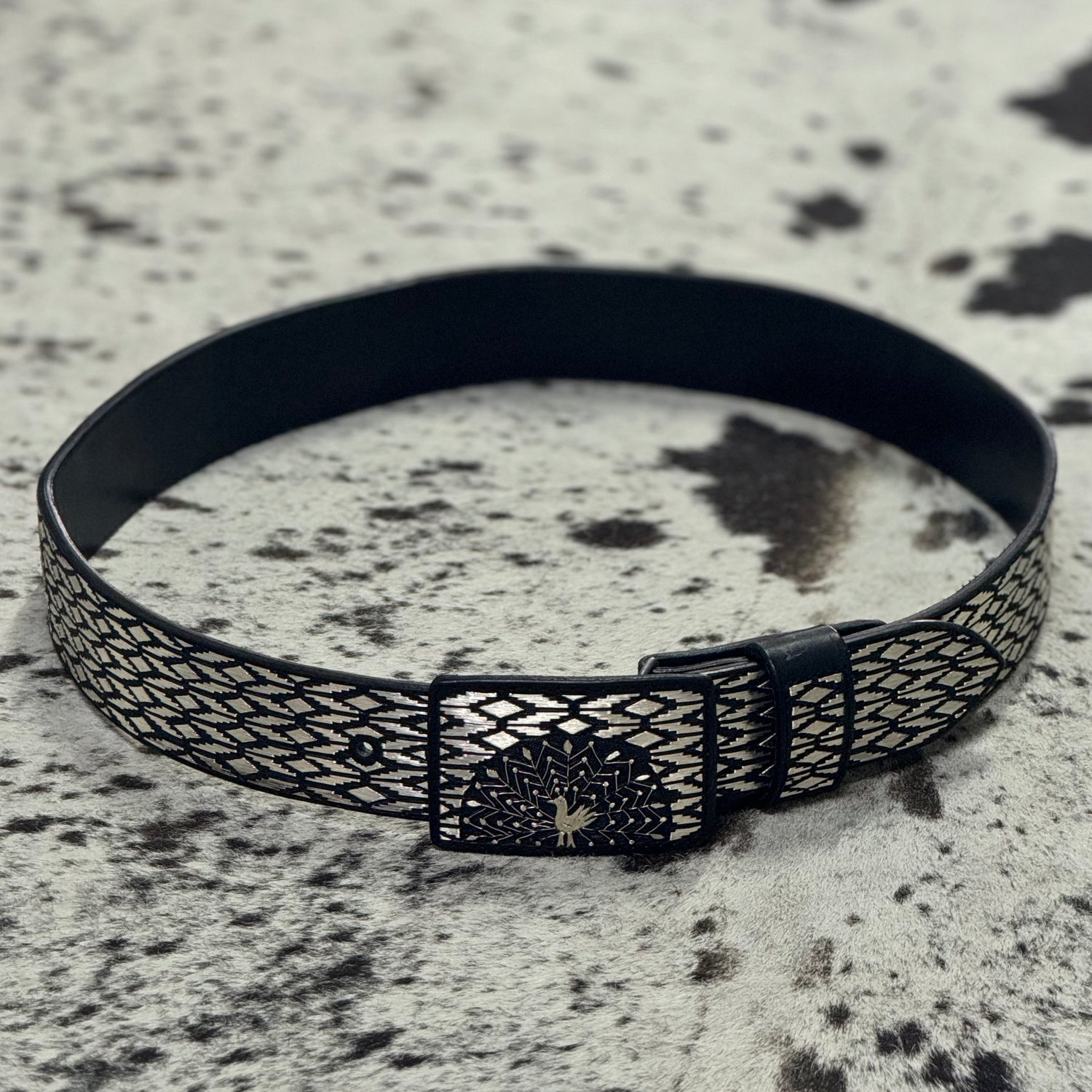 FAJO HILO DE PLATA ORIGINAL PAVO REAL