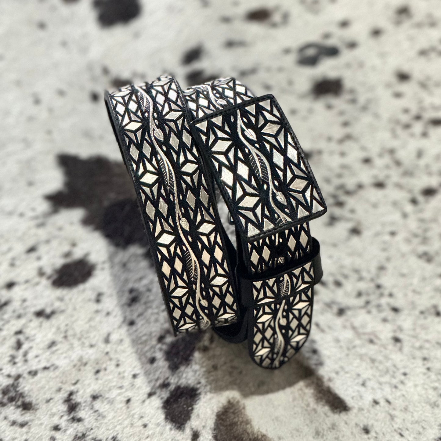 FAJO HILO DE PLATA ORIGINAL GUÍA RAMAS/ROMBOS