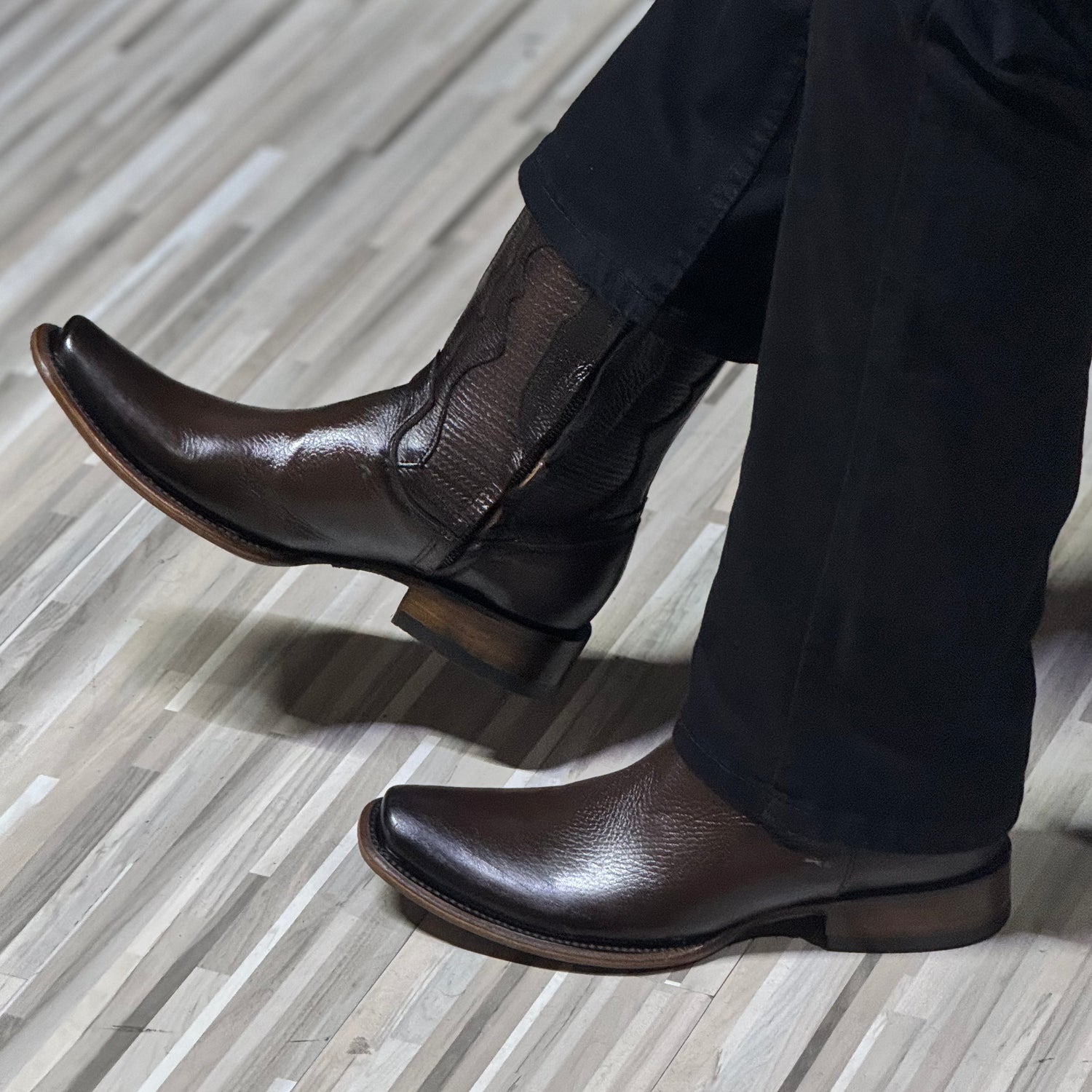 BOTINES OLIMPO TABACO