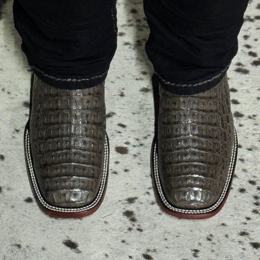 BOTAS BULL COCODRILO LOMO GRIS