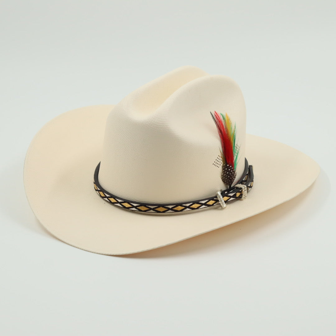 TOQUILLA DE PLATA + SOMBRERO