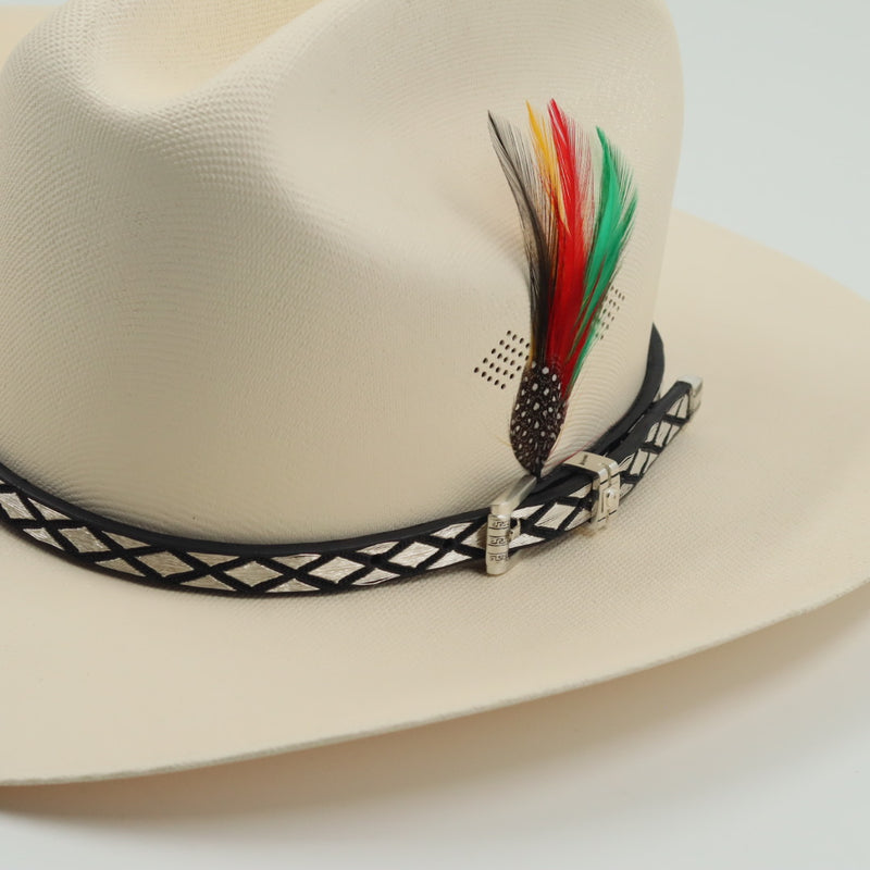 TOQUILLA DE PLATA + SOMBRERO