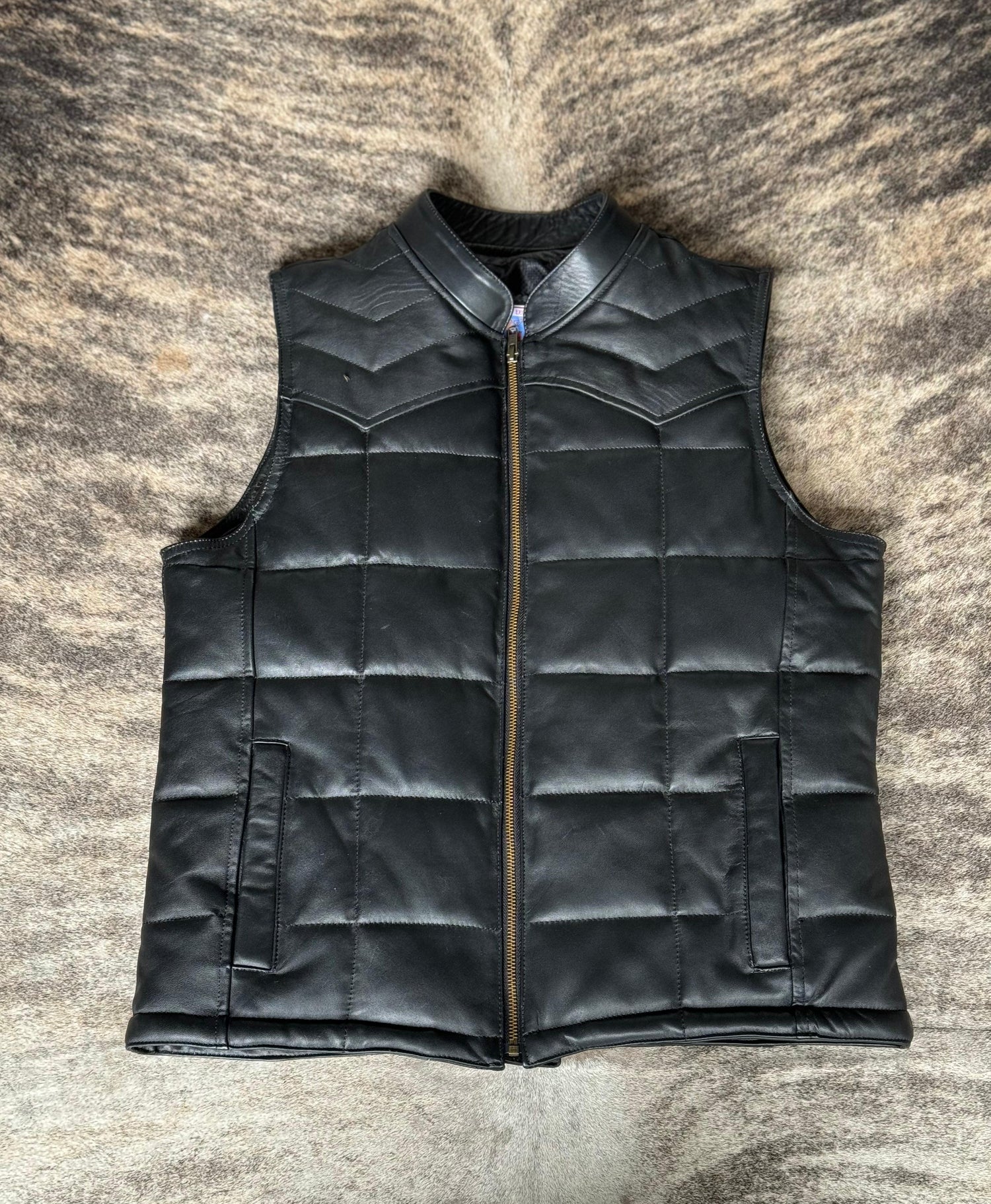 CHALECO RES CRAZY ABULLONADO BLACK