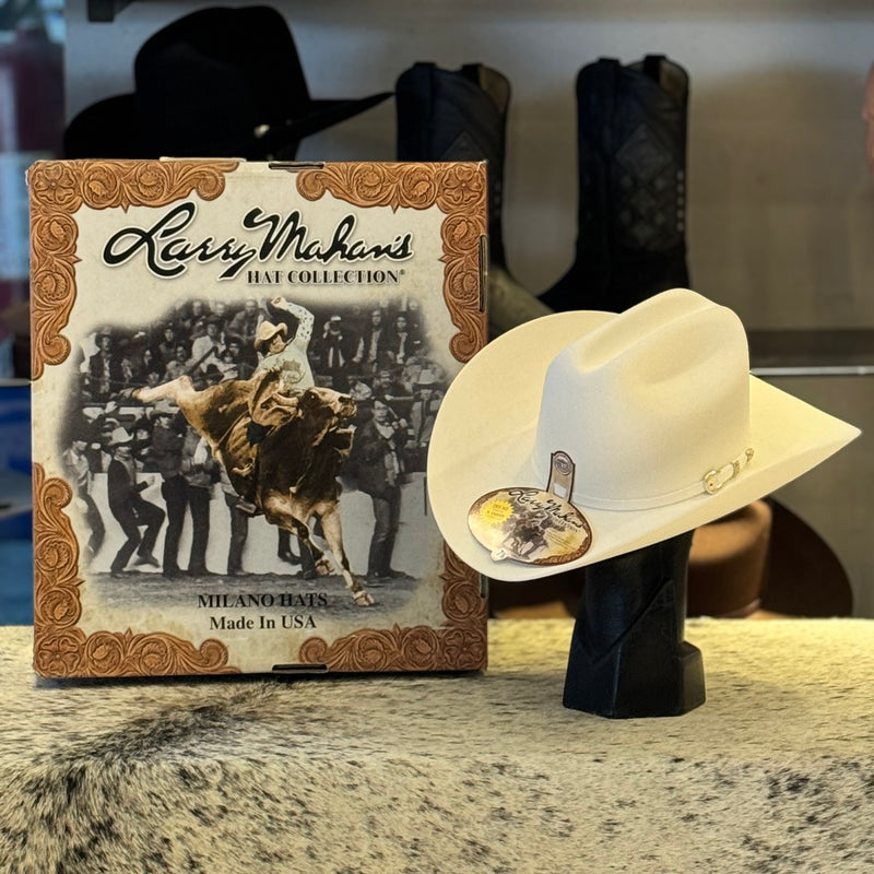 TEXANA REAL 6X CASTOR WHITE LARRY MAHAN