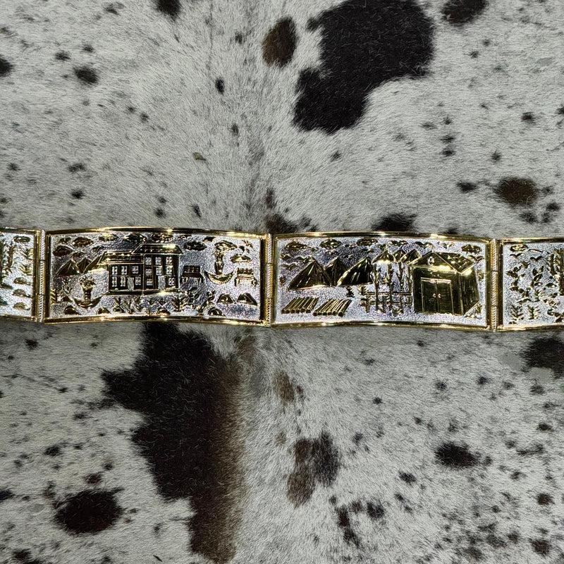 FAJO ALPACA BAÑO DE ORO 14K      MI RANCHITO