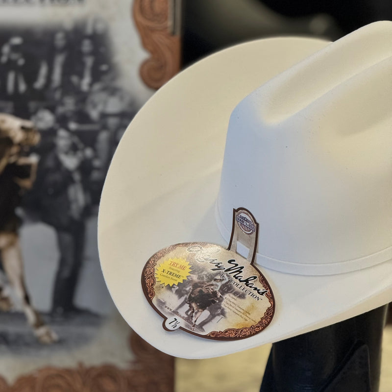 TEXANA REAL 6X CASTOR WHITE LARRY MAHAN