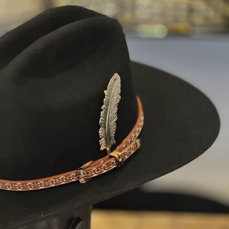 TEXANA FINA + TOQUILLA DE PLATA DISEÑO CENTELLAS