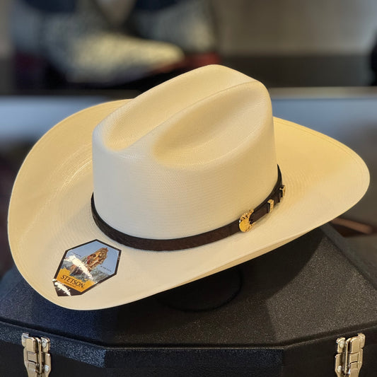 SOMBRERO STETSON EVILLA DE ORO CALIDAD 1000x + ESTUCHE DE VIAJE