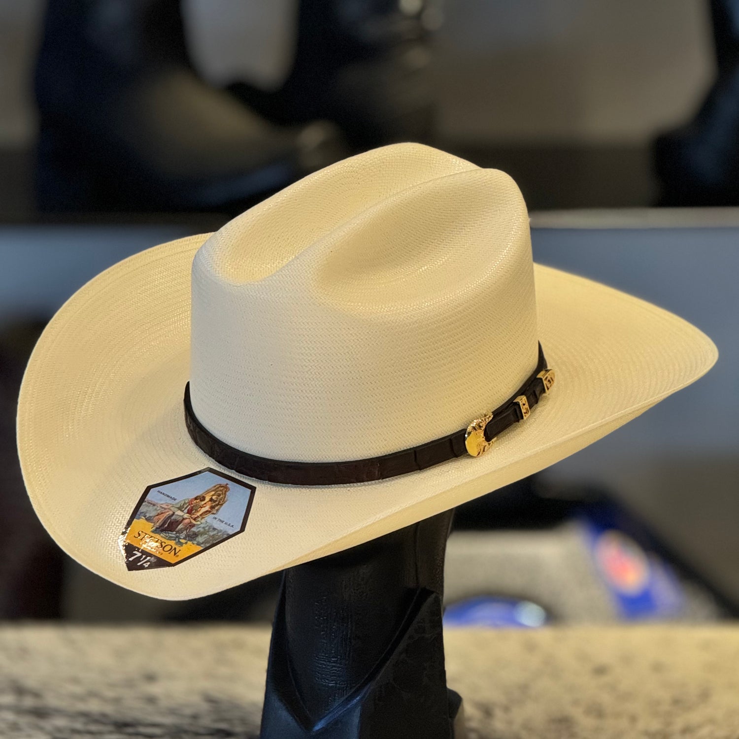 SOMBRERO STETSON EVILLA DE ORO CALIDAD 1000x