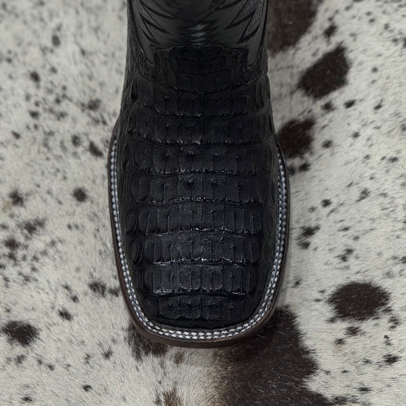 BOTAS BULL COCODRILO LOMO BLACK