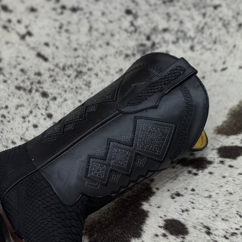 BOTAS DUBAI PYTHON NOBUCK BLACK