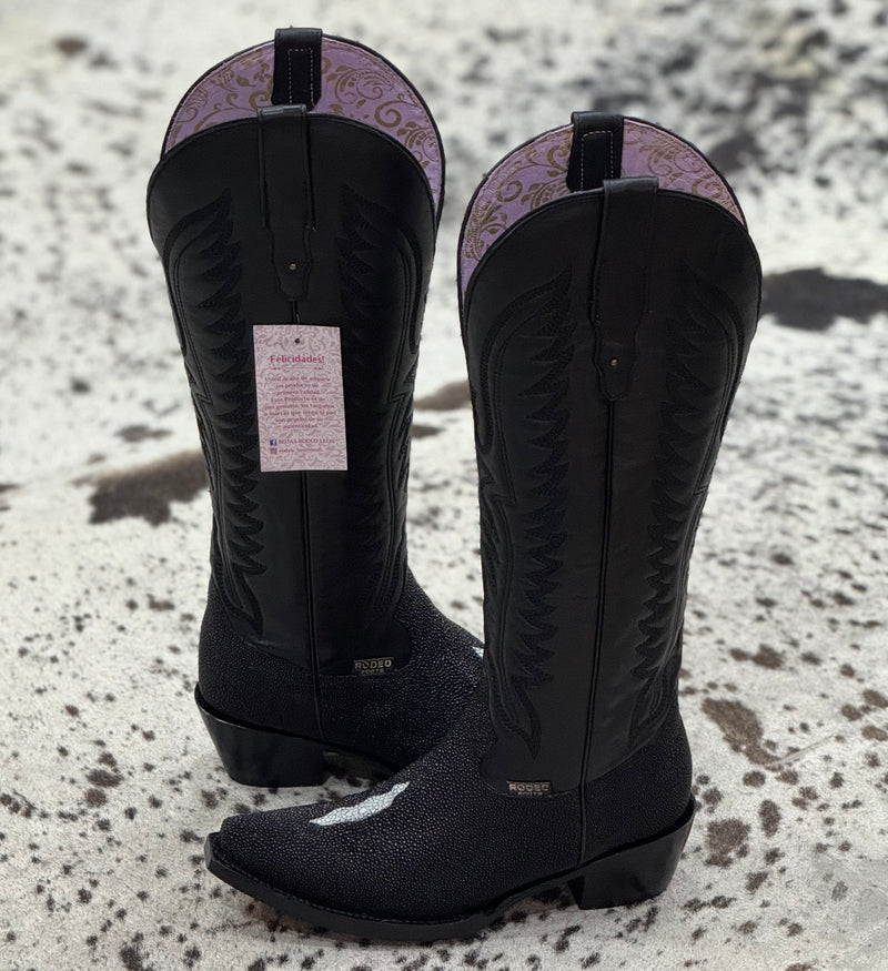 BOTAS VAQUERAS MANTARRAYA REY TUBO ALTO