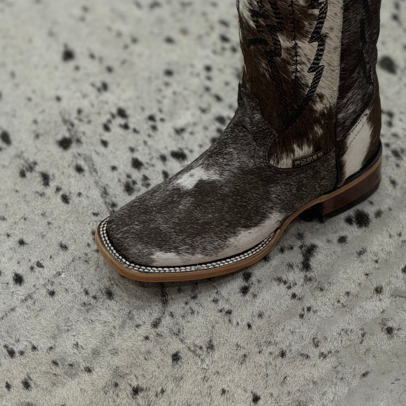 BOTAS VAQUERAS BULL PELO DE VACA TUBO ALTO