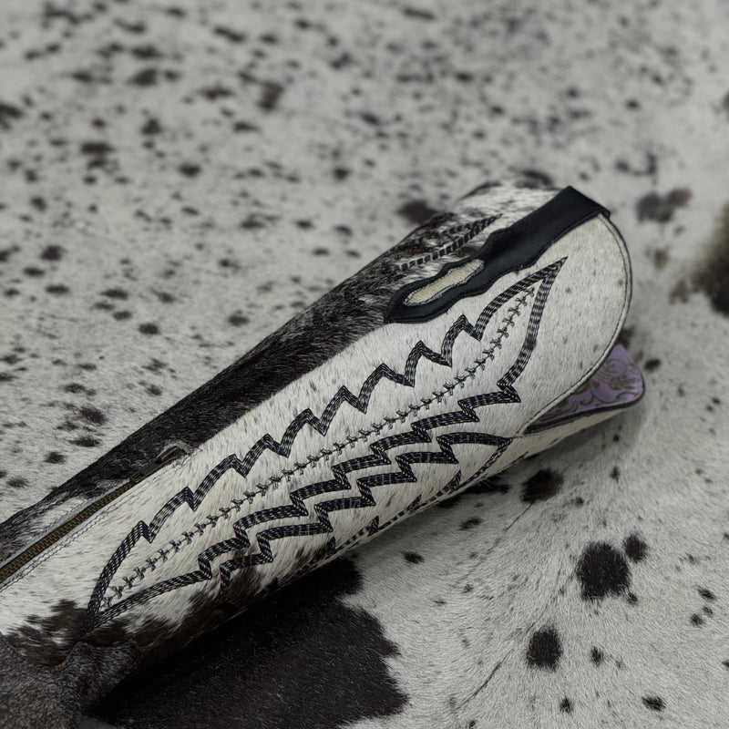 BOTAS VAQUERAS BULL PELO DE VACA TUBO ALTO