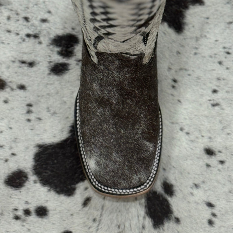 BOTAS VAQUERAS BULL PELO DE VACA TUBO ALTO