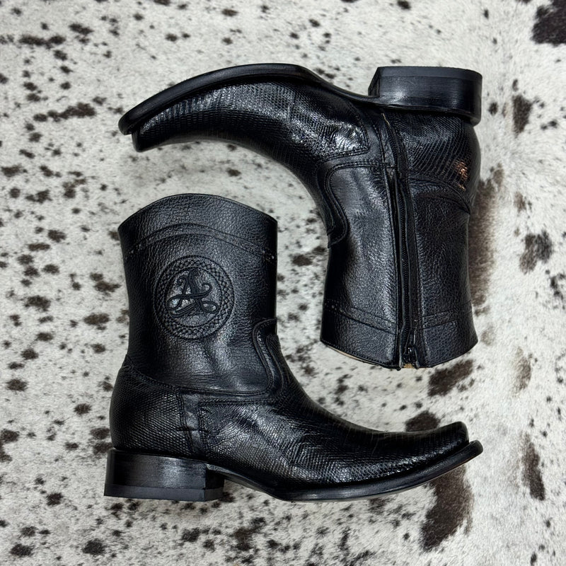 BOTINES DUBAI LIZAR BLACK