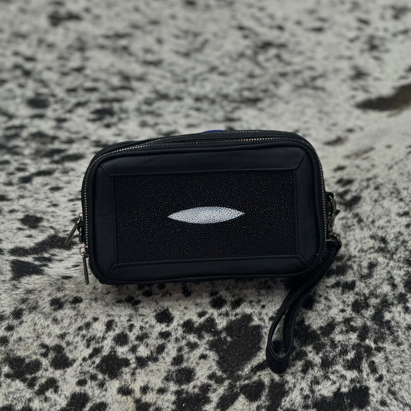 BANDOLERA MINI MANTARRAYA REY BLACK