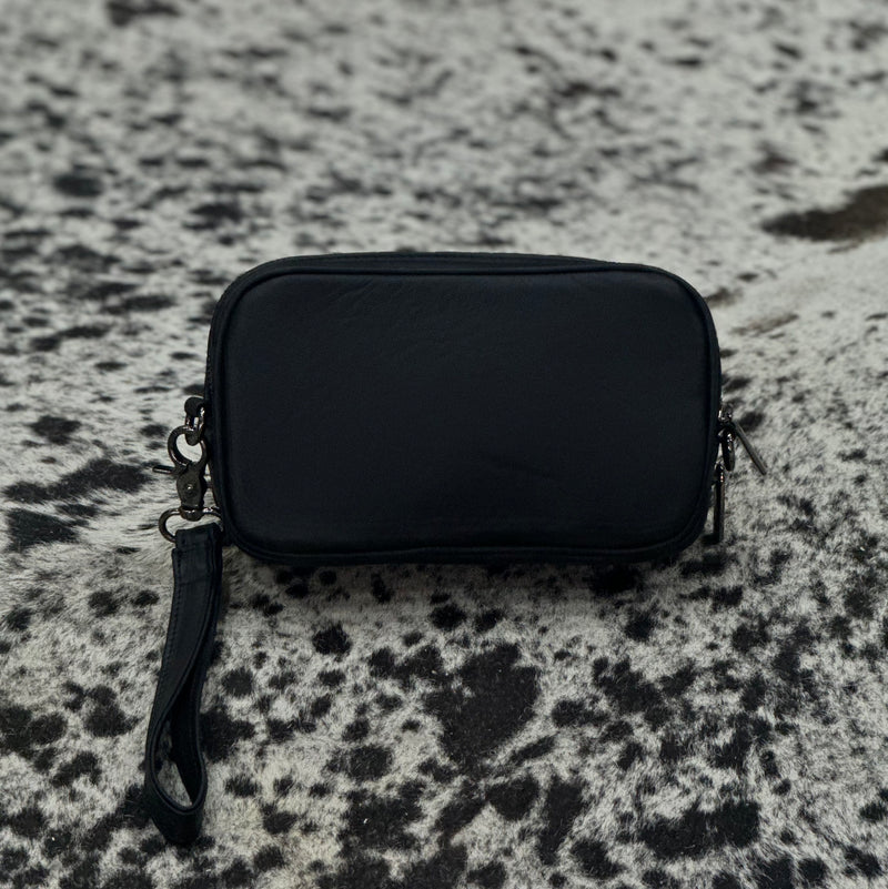 BANDOLERA MINI MANTARRAYA REY BLACK