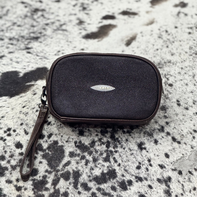 BANDOLERA MANTARRAYA REY TABACO