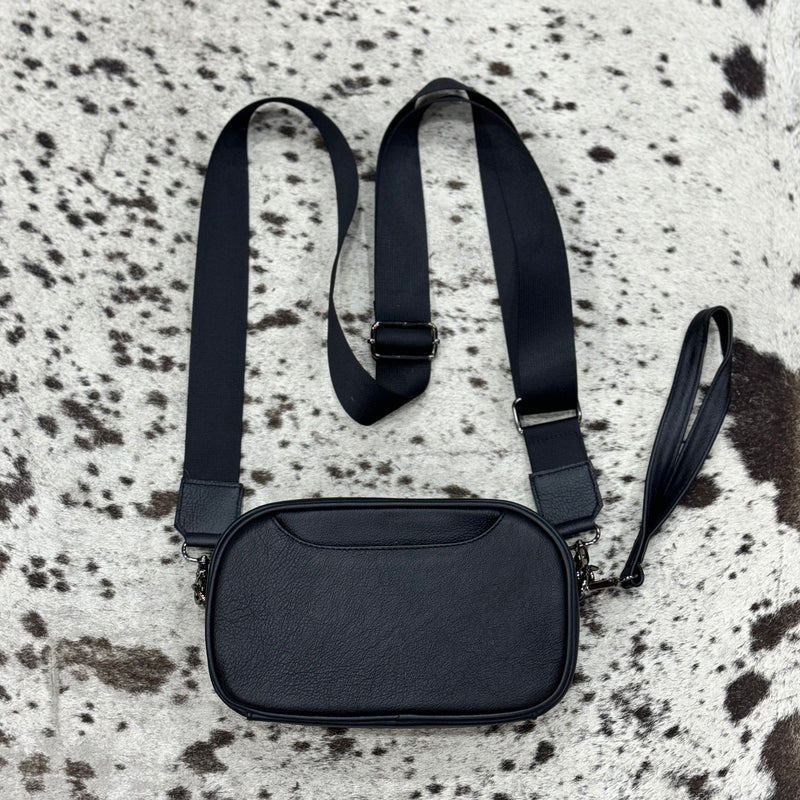 BANDOLERA RES CRAZY BLACK