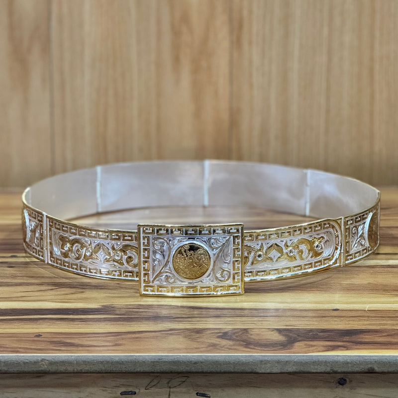 FAJO ALPACA BAÑO DE ORO 14K CENTENARIOS