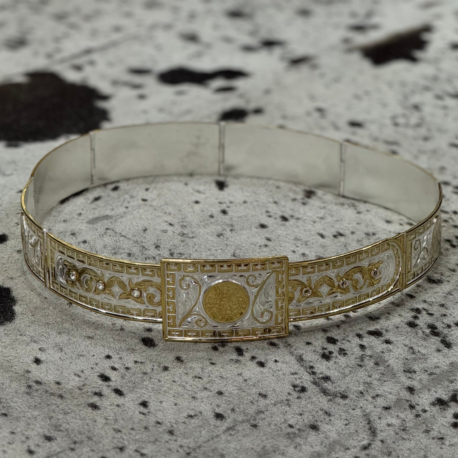 FAJO ALPACA BAÑO DE ORO 14K CENTENARIOS