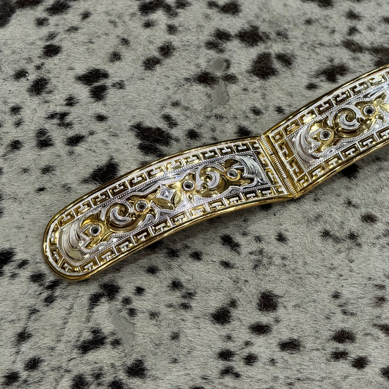 FAJO ALPACA BAÑO DE ORO 14K CENTENARIOS