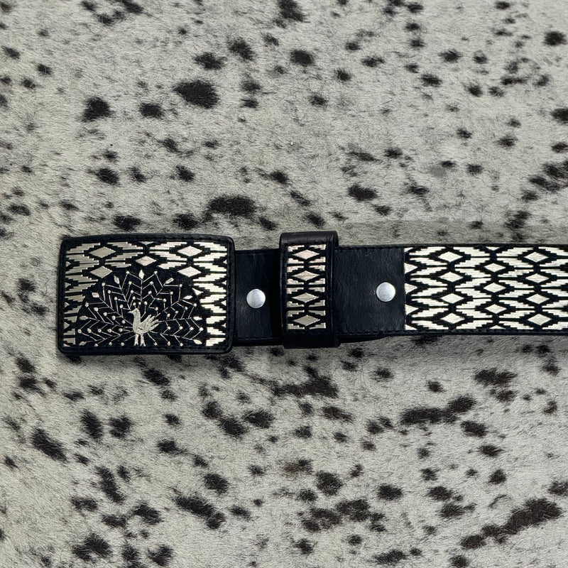 FAJO HILO DE PLATA ORIGINAL PAVO REAL