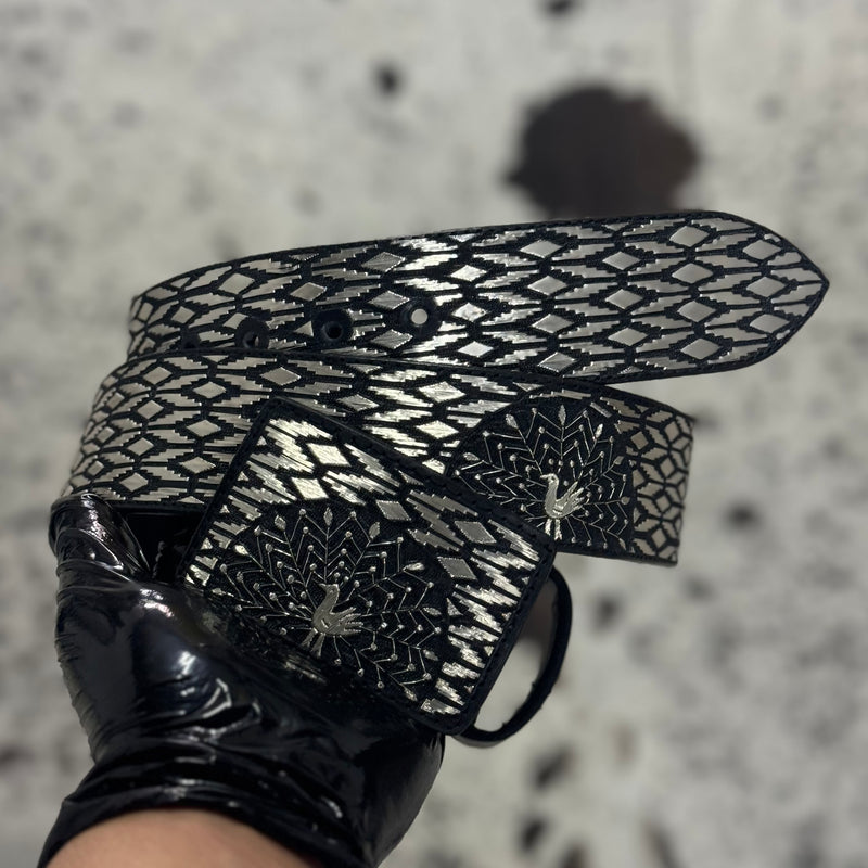 FAJO HILO DE PLATA ORIGINAL PAVO REAL