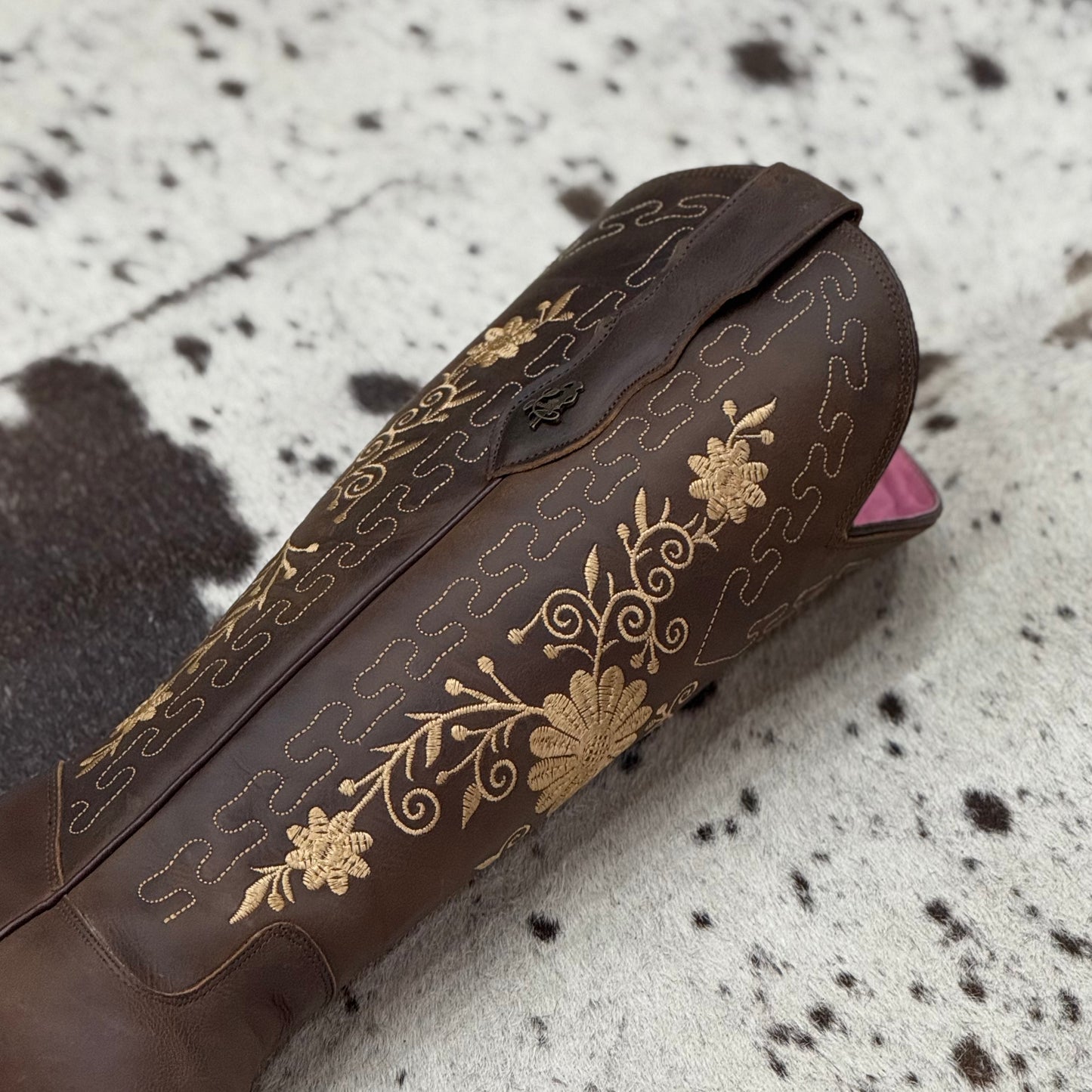 BOTAS VAQUERAS RES CRAZY TABACO