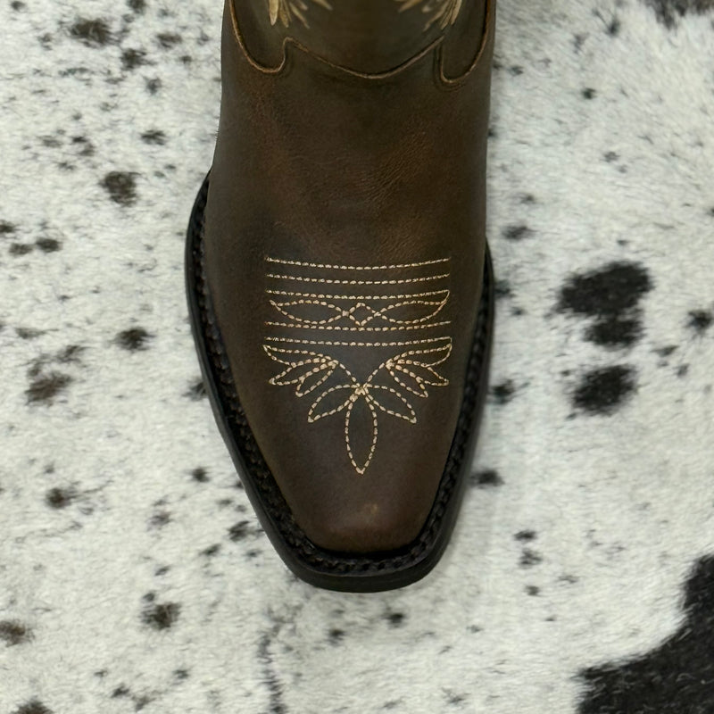 BOTAS VAQUERAS RES CRAZY TABACO