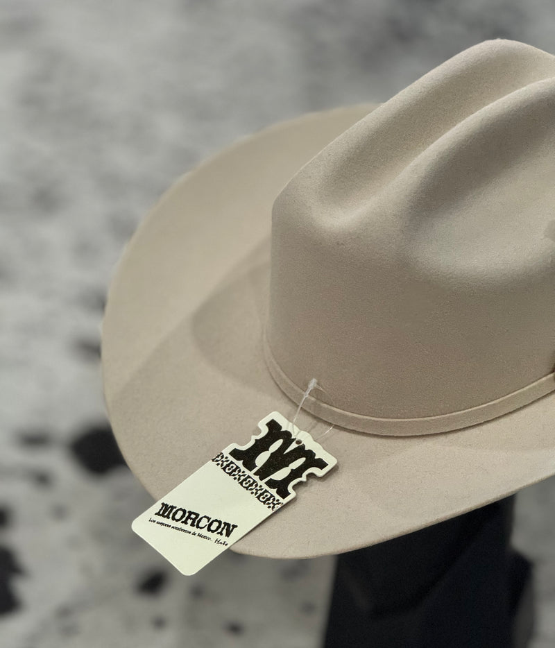 TEXANA MORCÓN ESTILO DIAMANTE PELO DE CONEJO ARENA 200x