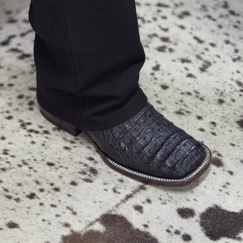 BOTAS BULL COCODRILO LOMO BLACK