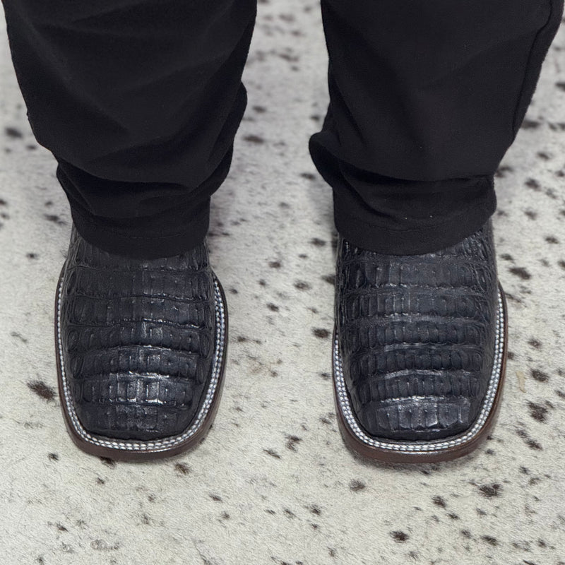 BOTAS BULL COCODRILO LOMO BLACK