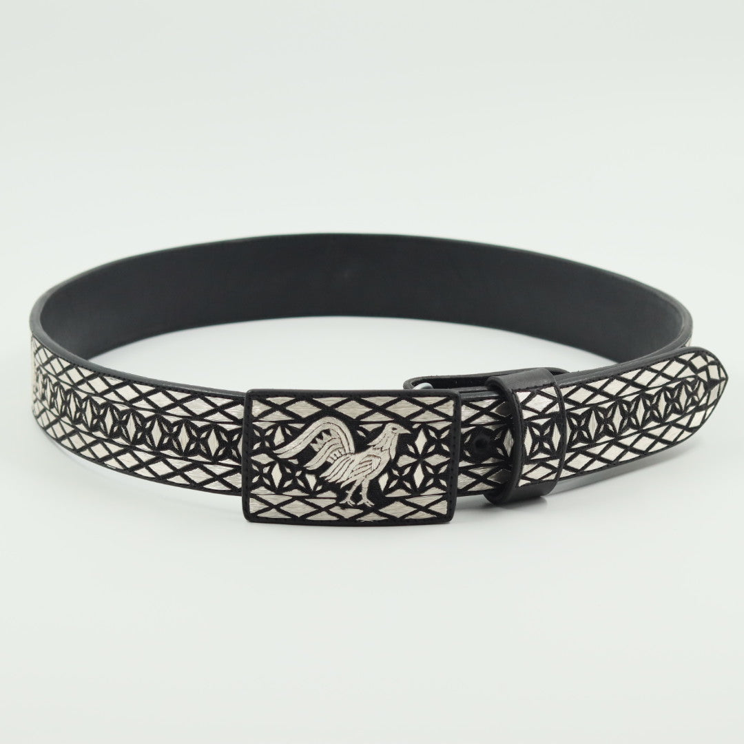 FAJO HILO DE PLATA ORIGINAL GALLOS/ROMBOS