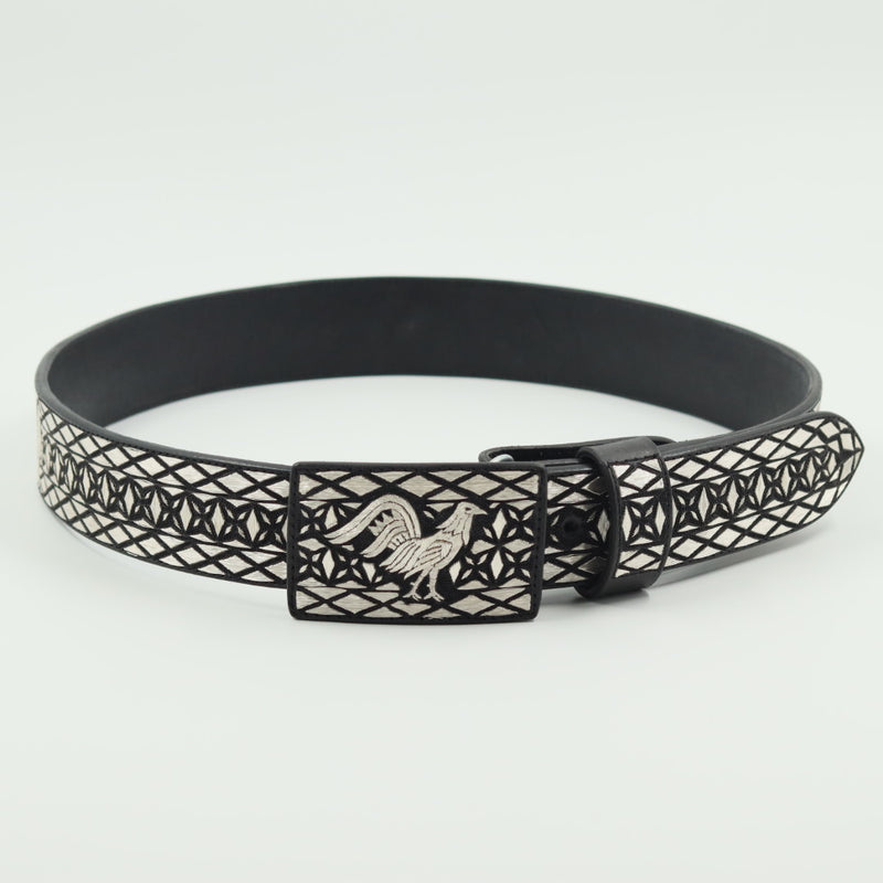 FAJO HILO DE PLATA ORIGINAL GALLOS/ROMBOS