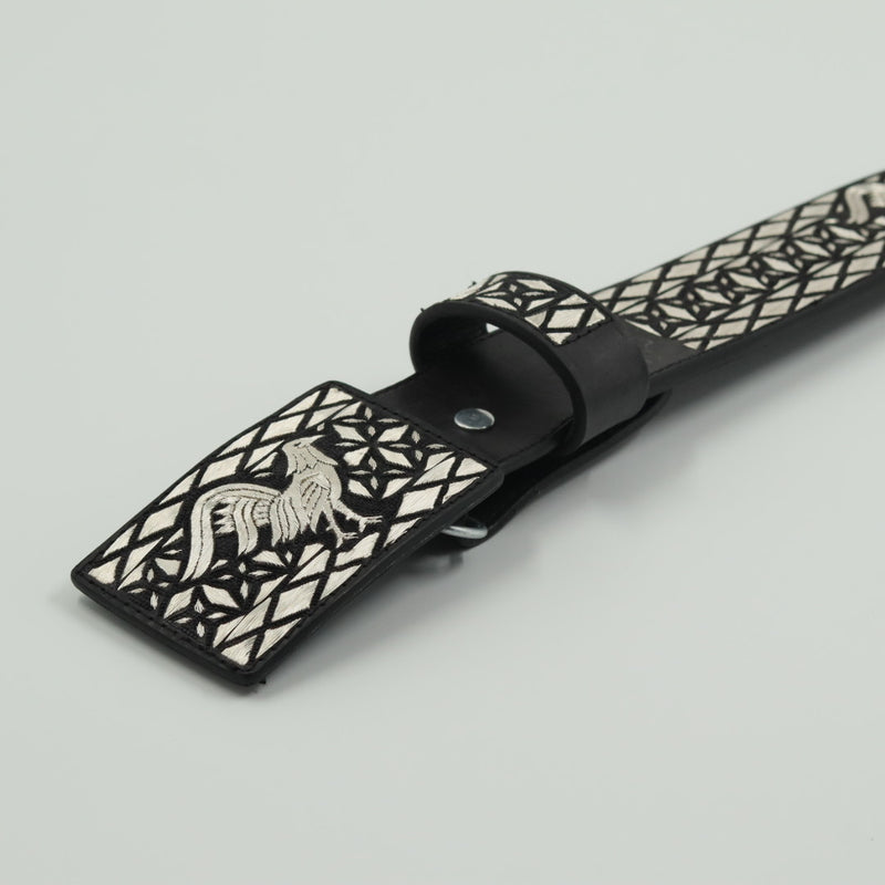 FAJO HILO DE PLATA ORIGINAL GALLOS/ROMBOS