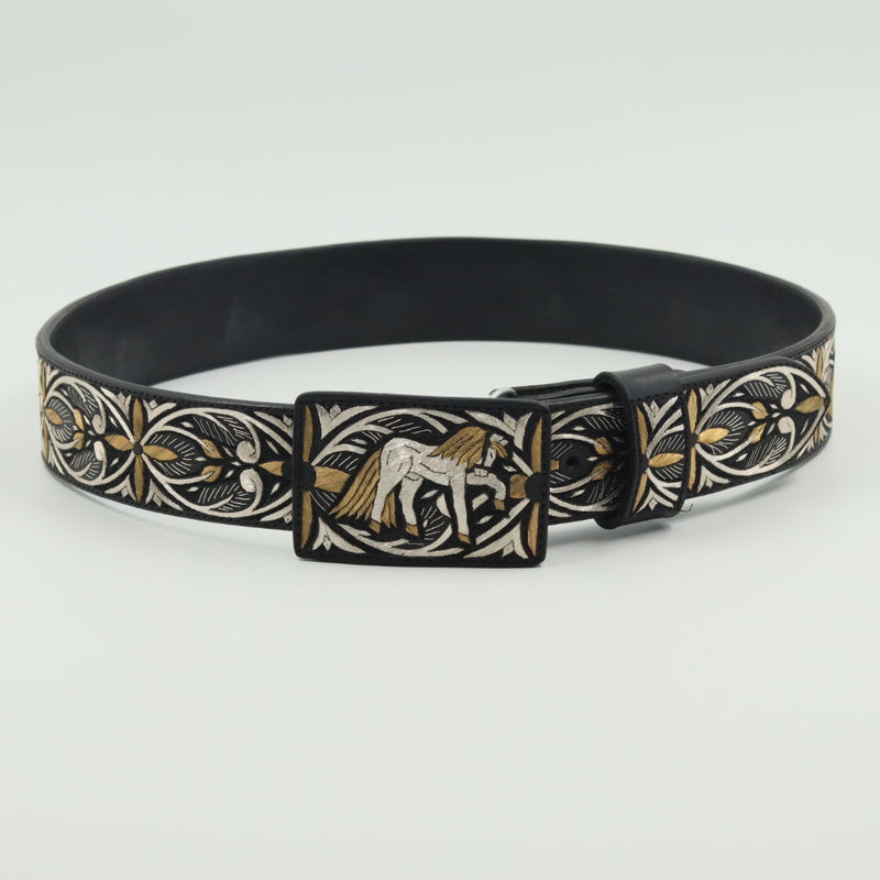 FAJO HILO DE PLATA ORIGINAL CABALLOS