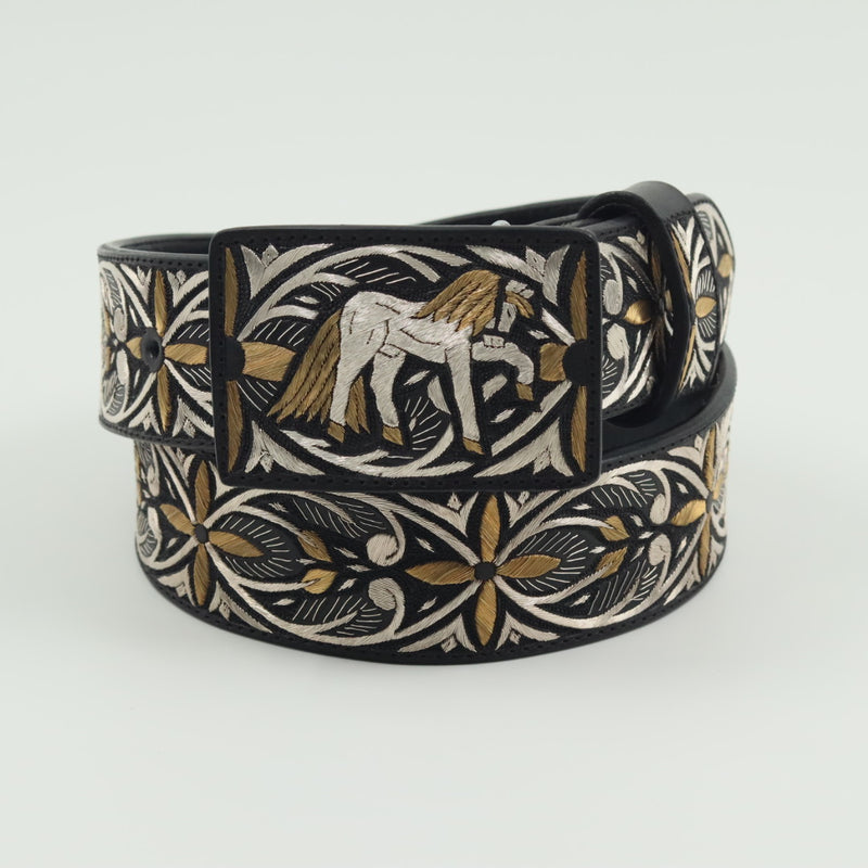 FAJO HILO DE PLATA ORIGINAL CABALLOS