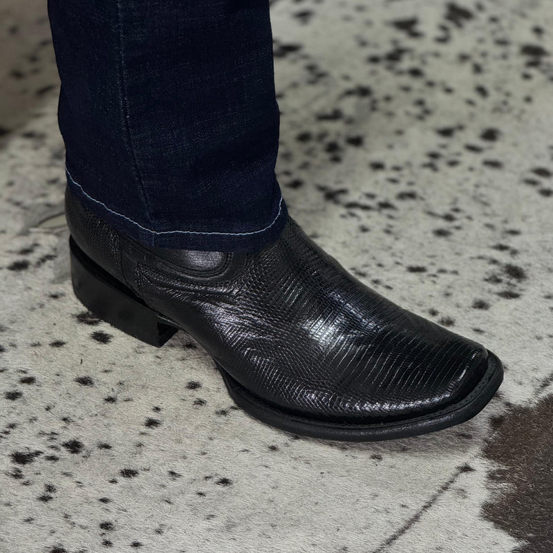 BOTINES DUBAI LIZAR BLACK