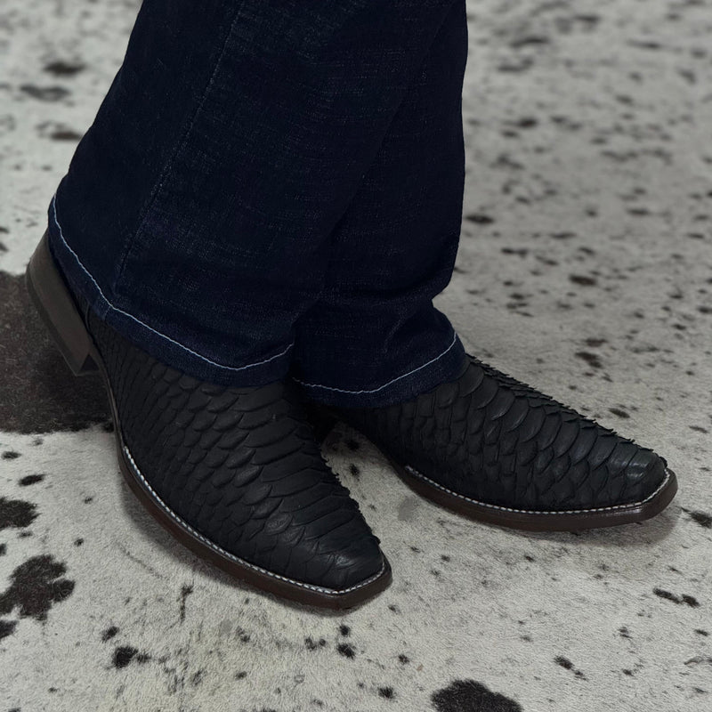 BOTAS DUBAI PYTHON NOBUCK BLACK